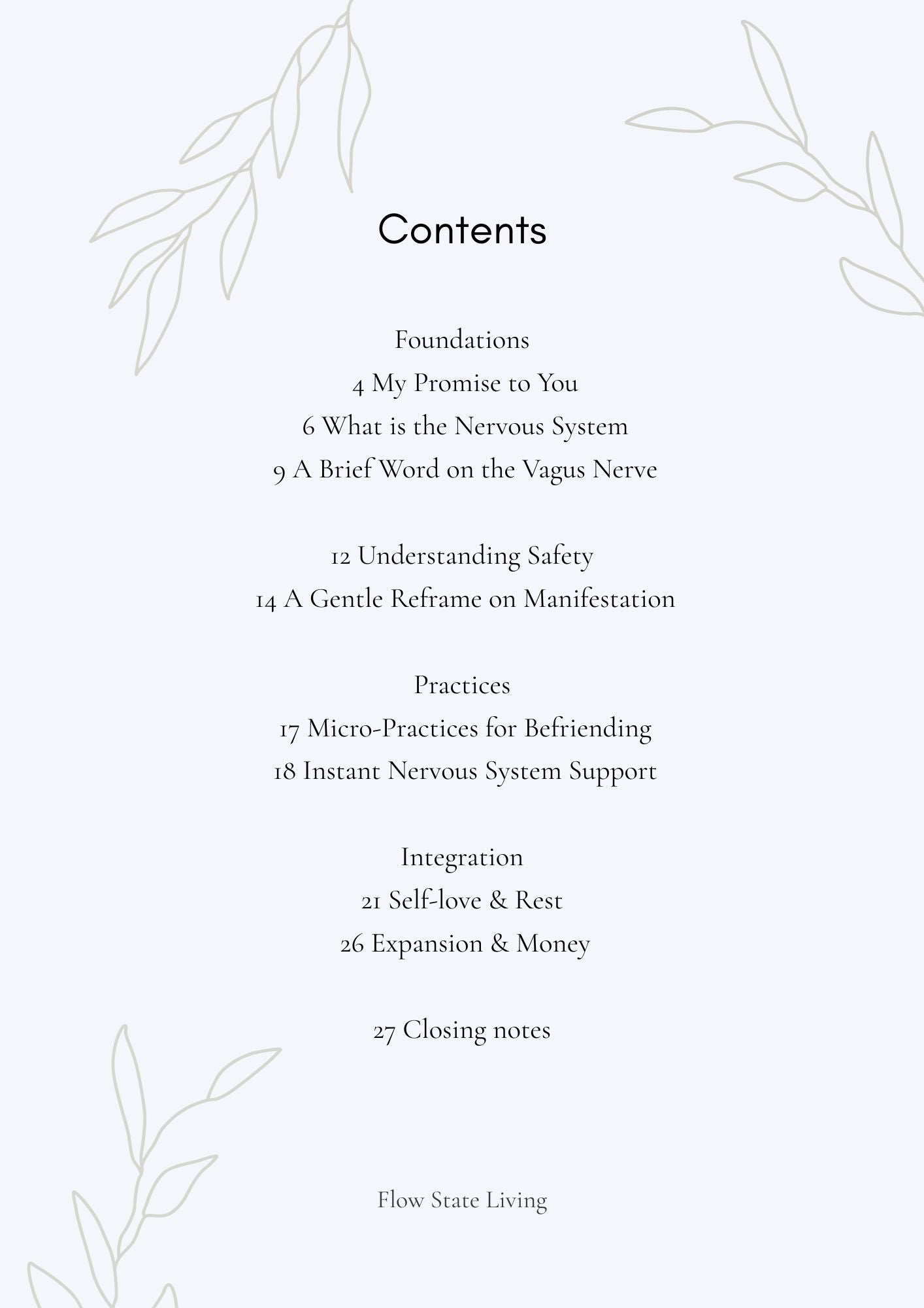 Nervous System Healing
Nervous System 
Nervous System Regulation
Manifestation
Self-love